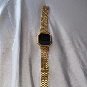 Gold Nixon Watch